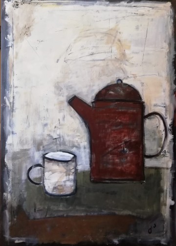 Tea Time 70X50, 2020, 1160