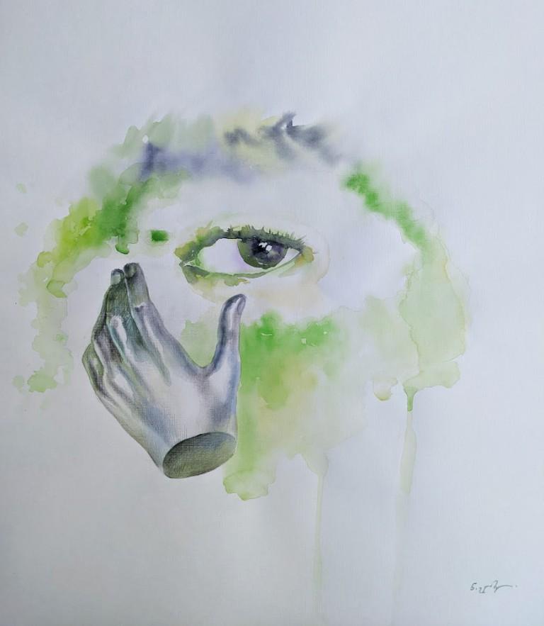 Untitled, Watercolor on Paper, 5